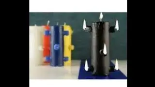 ДЕЛАЕМ СВЕЧУ 7 ФИТИЛЕЙ СВОИМИ РУКАМИ