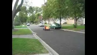 Ben's pulse jet kart  September 2012 run