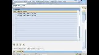 sap controlling configuration - define cost center groups