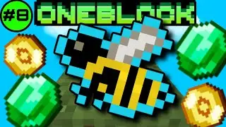 Lp ONEBLOCK #8 • ПЧЕЛЫ С FORESTRY! •  выживание на сервере в майнкрафт • McSkill