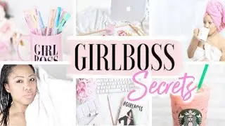 Productive Girl Boss Secrets | Morning Routine for Busy Girls 2019