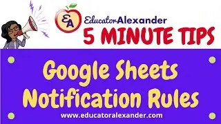 Google Sheets Notification Rules