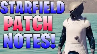 STARFIELD Patch Notes! FOV Slider, DLSS Support, Eat Button For Food! 9-13-23