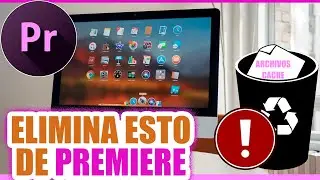 DELETE Premiere CACHE // Delete Premiere TEMPORARY FILES