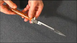 Latama Walt's Custom Italian automatic stiletto 2023-обзор и первые впечатления.