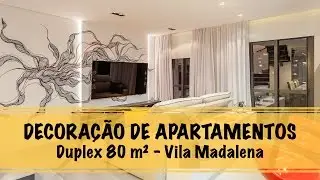Decoração de Apartamentos - Duplex de 80m² na Vila Madalena