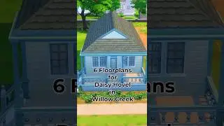 6 floorplans for Daisy Hovel in Willow Creek 