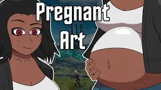 An Expecting Android: Speed Drawing