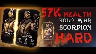 57K HEALTH!! Kold War SCORPION Challenge (HARD) MKX 1.8.1 mobile iOS/Android