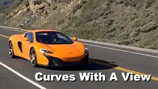 Driving Stinson Beach in a McLaren 650S