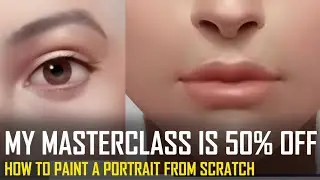 My Masterclass is 50% off! Eyes, nose and mouth - you don't need to be good to get better!
