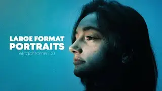 Large Format Portraits In My Garage | ft. Madi Vallem