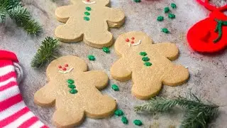 Simple Gingerbread Cookies | no chill dough, no molasses