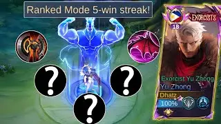 5 WIN STREAK USING THIS DEADLY TRUE DAMAGE BUILD! | YU ZHONG EMBLEM SET 2024