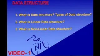 DSA video no 1