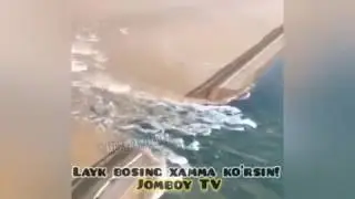 САРДОБА! СУВ ТОШИБ ЧИКИШИ КАНДАЙ БУЛГАН! СИЗ ХАЛИ БУНИ КУРМАГАНСИЗ!
