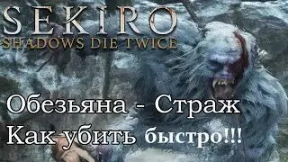 SEKIRO - Обезьяна-страж ➤ Быстрый бой. SEKIRO: Shadows Die Twice!