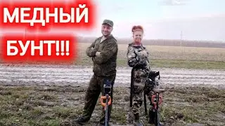 Случайно наткнулись на распаханную чешую! Настоящий Медный бунт!