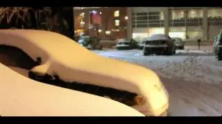 Snowstorm Montréal - January 12th, 2012