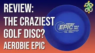 Is This The Craziest Golf Disc? Is it Legal? Aerobie Epic Disc Review