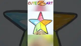 Star drawing #shorts #youtubeshorts #drawing
