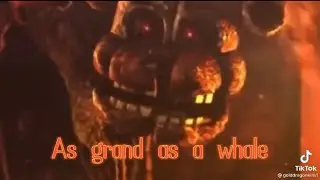 As mean as a wolf As sharp as a tooth: FNAF