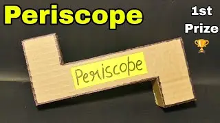 How to make periscope | Periscope working model | Periscope | Science Project