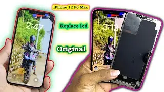 Replacement LCD iPhone 12 Pro Max Original | Change Screen @CamFixRestore