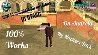 (No Root) How to complete all missions in GTAVC  on Android 100% working || by hackers trick