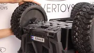 Детский электромобиль RiverToys C111CC - сборка