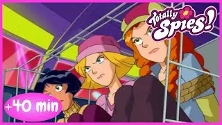 🗡️👩‍⚔️ MUJERES LUCHADORAS 💥 y MÁS AVENTURAS 🚁 TOTALLY SPIES! ESPAÑOL 💄 Maratón [T2 Ep13-14]