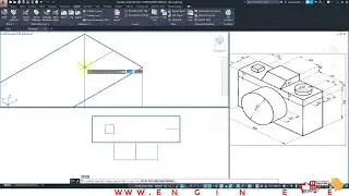 Autocad 2020 tutorial of 3D camera