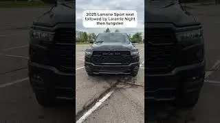 2025 RAM 1500 Models - Big Horn, Laramie Sport, Laramie Night and Tungsten 🔥