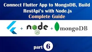 Part 6 RestApi Password Hashing(Part 6 )Flutter and Node.js RestApiCourse