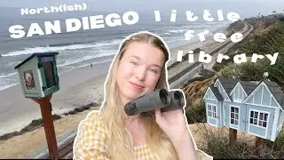 San Diego Little Free Libraries Vlog | zoo & getting a library card ✨