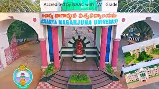 ANU (ACHARYA NAGARJUNA UNIVERSITY) | University in Guntur | Campus  tour | 4k #anu #appgcet #eapcet