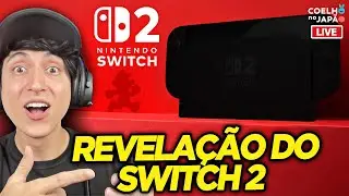 Revelação Oficial do Nintendo Switch 2! TODAS AS NOVIDADES e Análise | Cobertura Ao Vivo