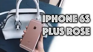 MEU IPHONE 6S PLUS ROSE GOLD RESENHA