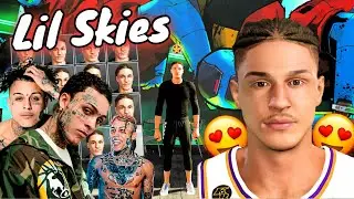 Lil Skies Face Creation Tutorial | Rapper in NBA 2K20!