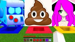 💩🤪ВЫБЕРИ ПРАВИЛЬНУЮ ЯМУ БРАВЛ СТАРС, КАКАШКА, ЛИЛЯ КИТТО В МАЙНКРАФТ БИТВА