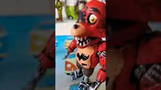 Foxy don't like the Toy Animatronics #fnaf #foxy #toybonnie #toychica #toyfreddy #rdr2 #arthurmorgan