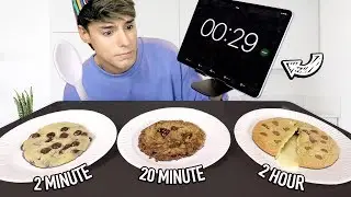i tested a 2-MINUTE vs. 20-MINUTE vs. 2-HOUR cookie recipe