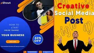 Create Trending Social Media Design  Part-3 | Graphics Wala | #socialmedia