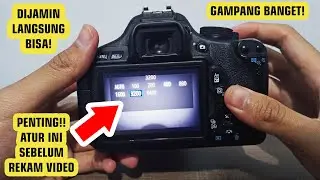 Cara Setting ISO, Aperture & Shutter Speed di Mode Live View Video Canon 600D