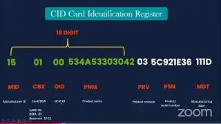 How to make dump file from flash file !! CID CSD Ext CSD Information!! UFS Programming Live Class !!