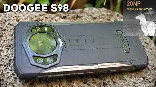 [ENG SUB] Review of Doogee S98, the strongest rugged phone with night vision camera