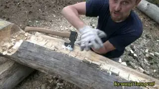 Плотницкие тесты часть 4 . Доработка паза топром .