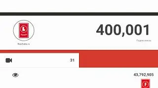 L-Series hit 400.000sub | L-Series апнул 400.000 подписчиков