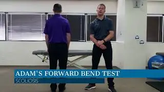 Adams Forward Bend Test