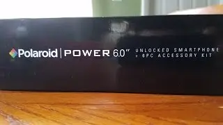 POLAROID POWER 6.0 SMARTPHONE UNBOXING 2016
